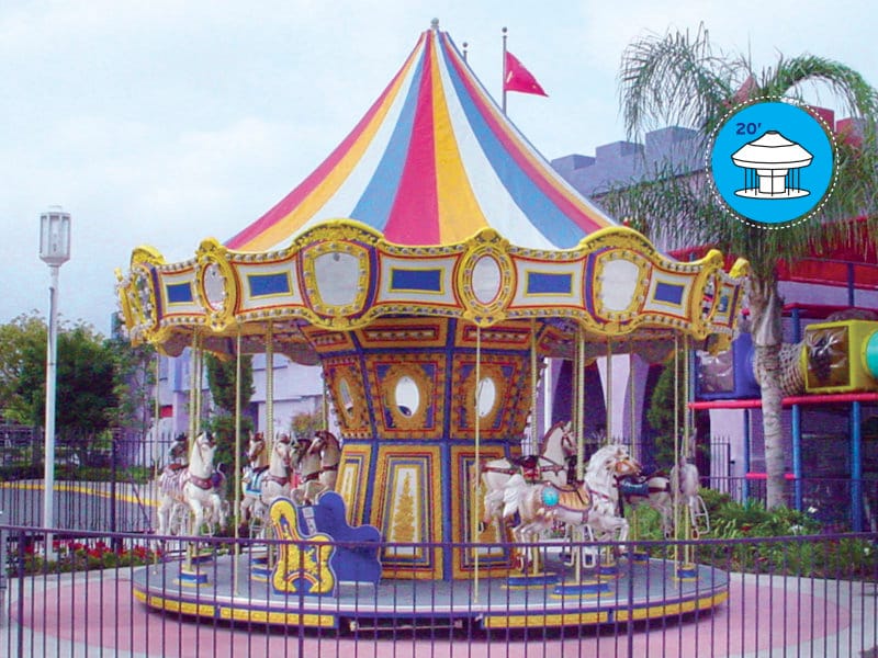 Chance Rides - 20 ft Carousel