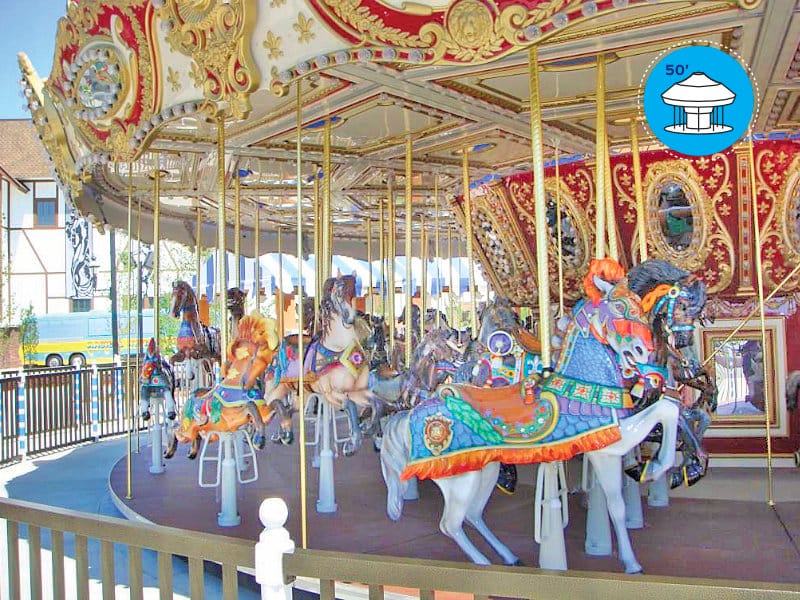 Chance Rides - 50 ft Carousel