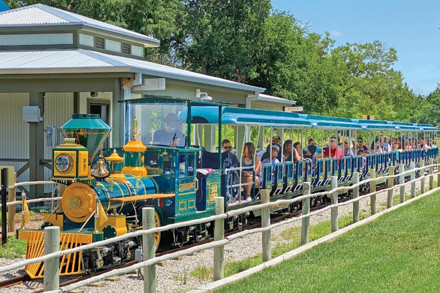 Chance Rides Electric C.P. Huntington Train