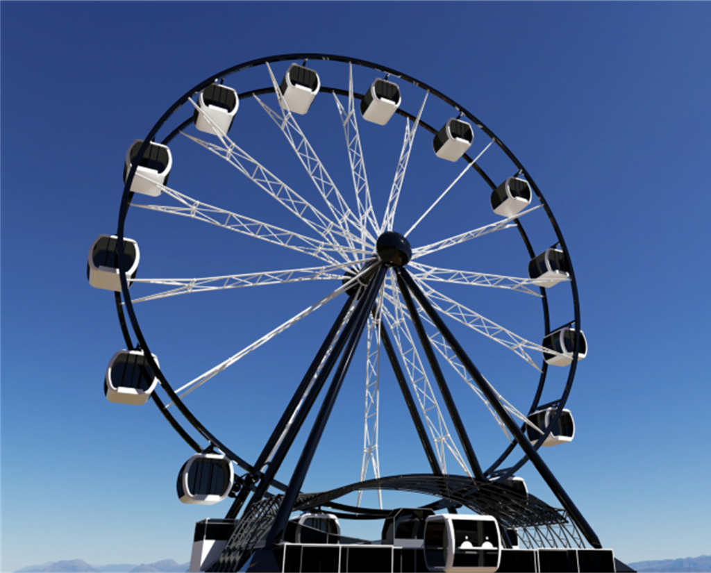 CAW 130 Foot Observation Wheel by Chance Rides