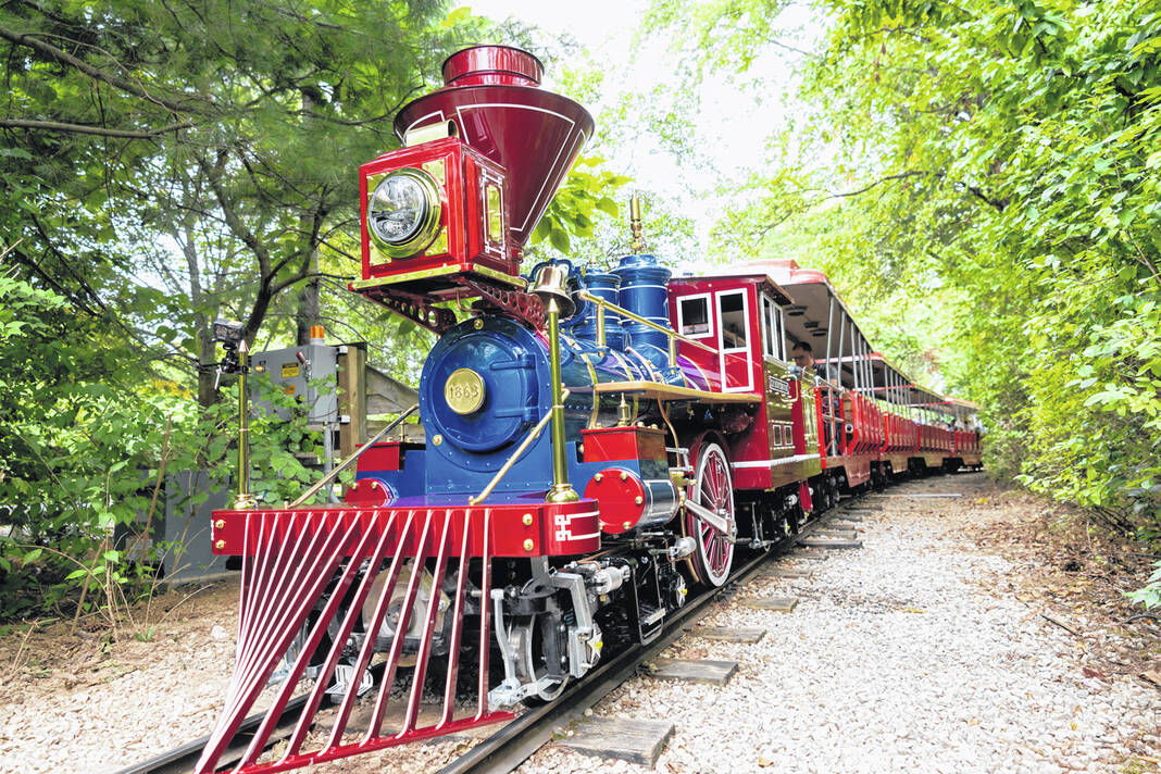 Electric C.P. Huntington™ Train by Chance Rides