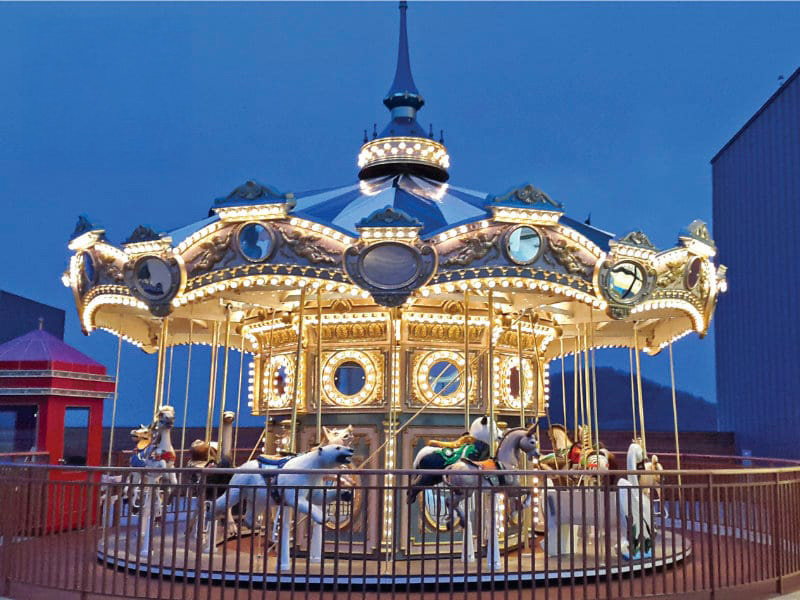 28 Foot Carousel by Chance Rides.