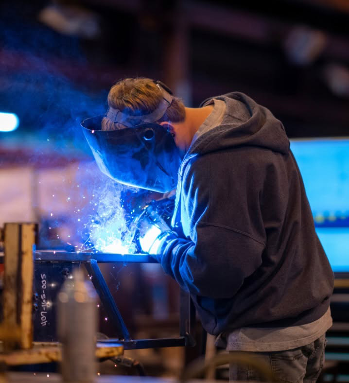 Chance Rides employee working on ride.