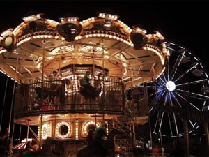 28 Foot Double Decker Carousel by Chance Rides.