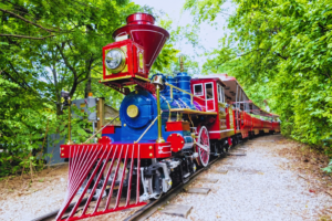 Chance Rides Electric C.P. Huntington Train