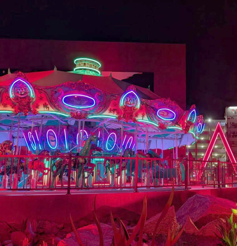 Custom Carousel by Chance Rides.